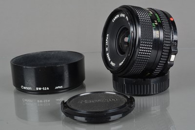 Lot 37 - A Canon FD 35mm f/3.5 Lens