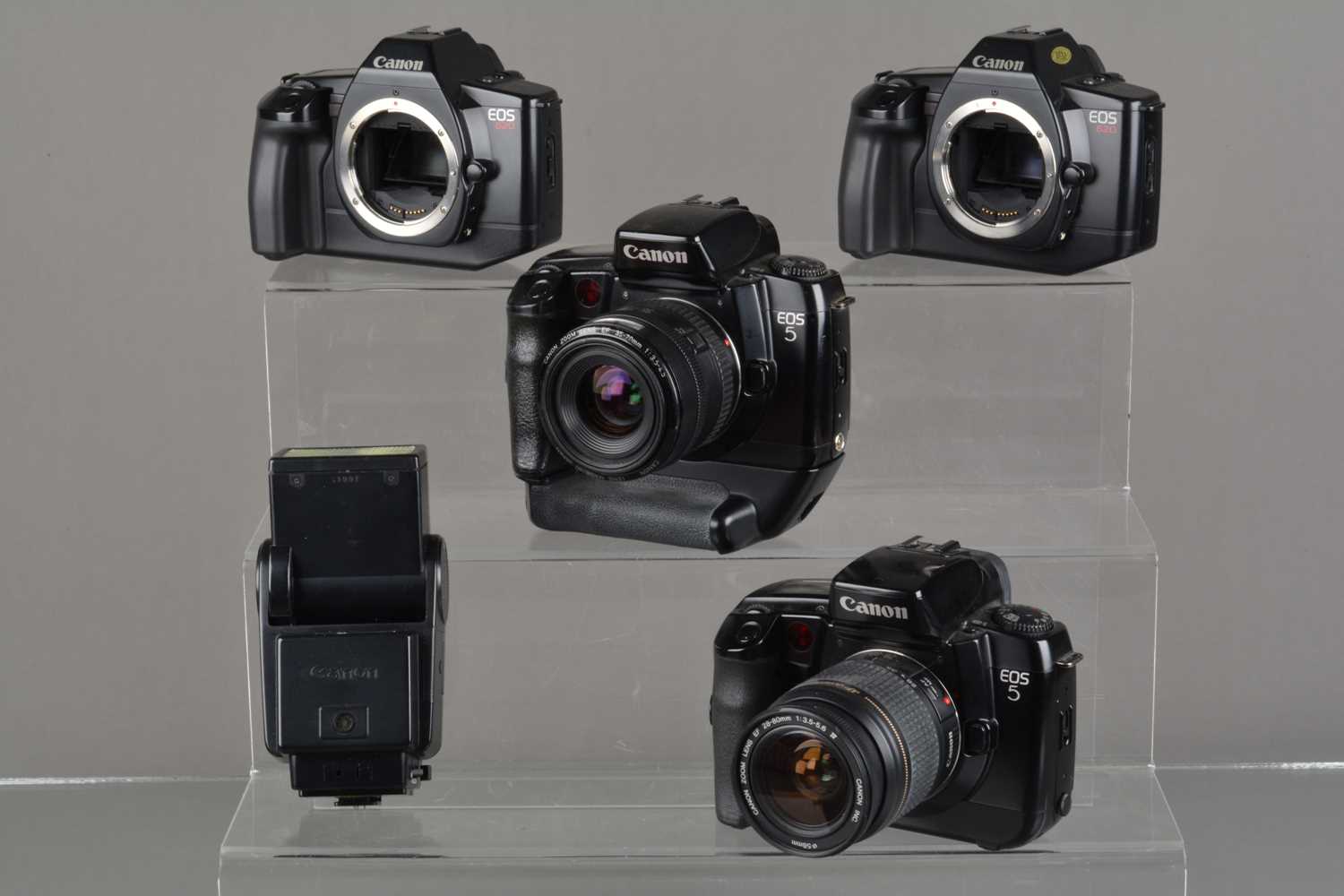 Lot 39 - Four Canon EOS SLR Cameras