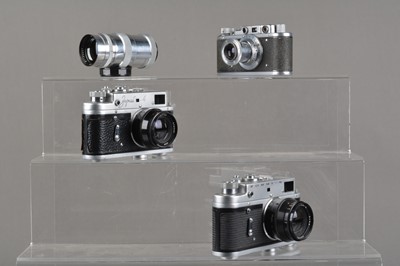Lot 48 - Three Zorki 35mm Cameras