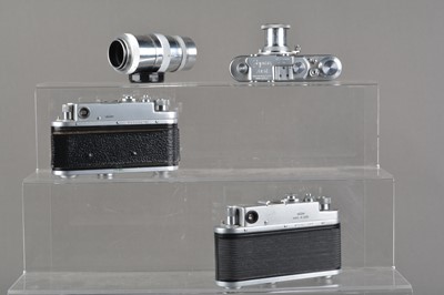 Lot 48 - Three Zorki 35mm Cameras