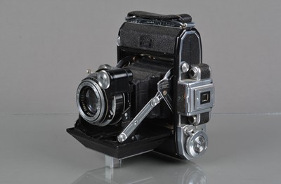 Lot 55 - A Zeiss Ikon Super Ikonta A 531 Rangefinder Folding Camera