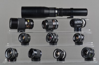 Lot 67 - A Group of M42 Mount Lenses