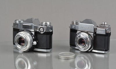 Lot 110 - Two Zeiss Ikon Contaflex Cameras