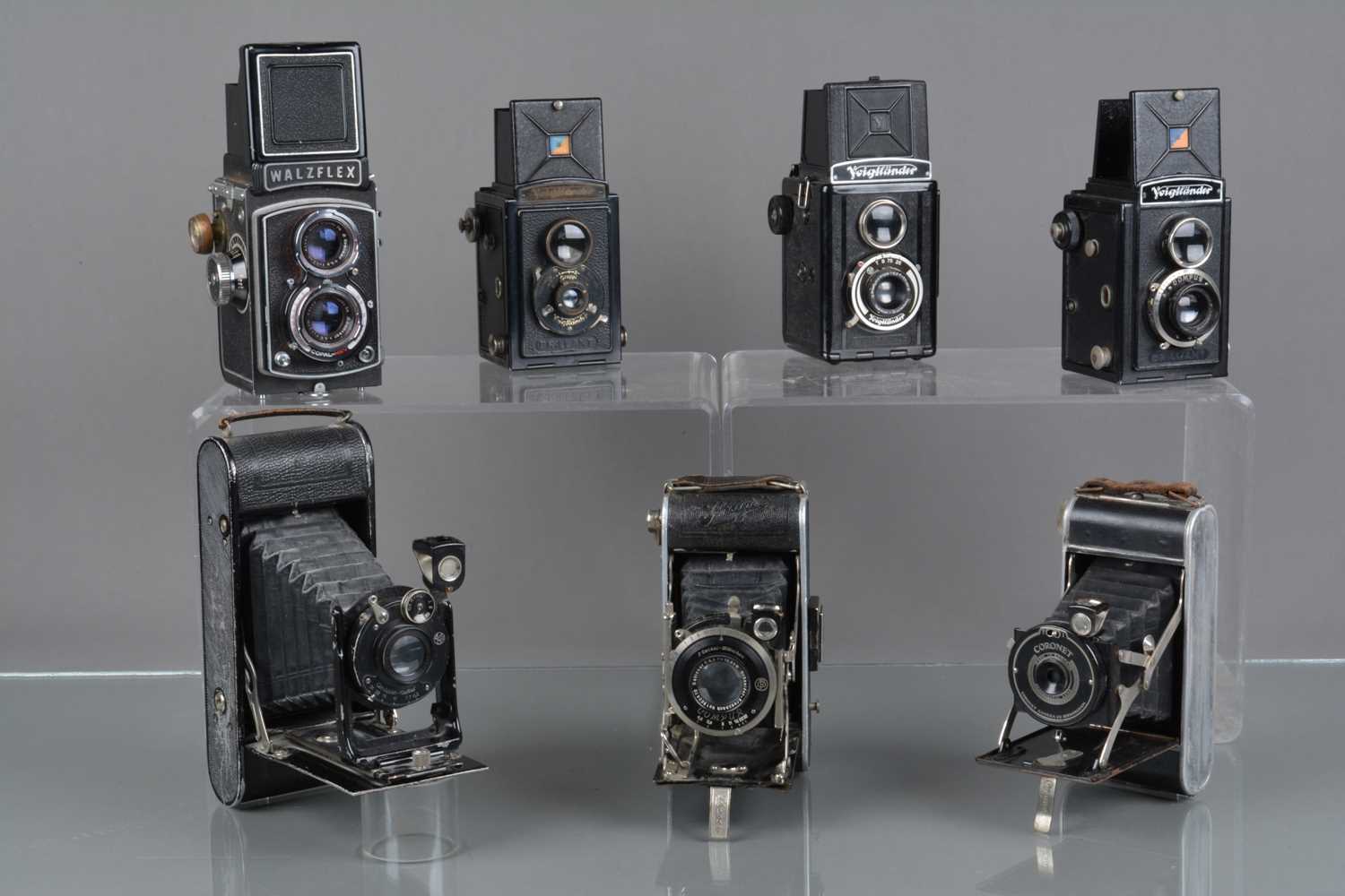 Lot 133 - Four TLR Cameras