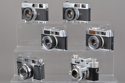 Lot 134 - A Group of Rangefinder Cameras