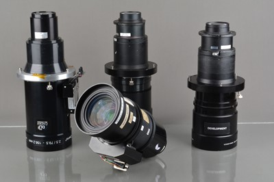 Lot 143 - Four Projection Zoom Lenses