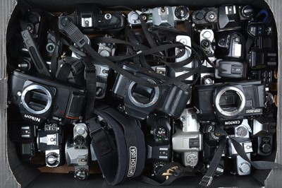 Lot 164 - A Tray of SLR Camera Bodies