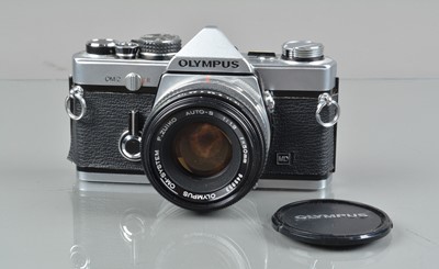 Lot 180 - An Olympus OM-2 MD SLR Camera