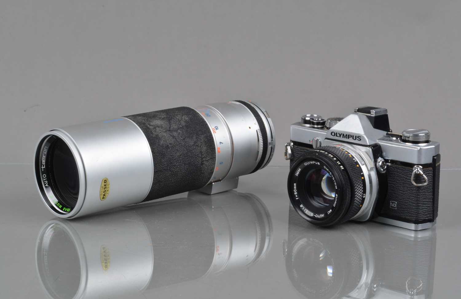 Lot 217 - An Olympus OM-1 MD SLR Camera