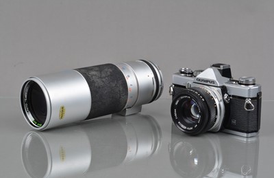 Lot 217 - An Olympus OM-1 MD SLR Camera