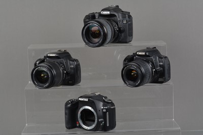Lot 248 - A Group of DSLR Cameras