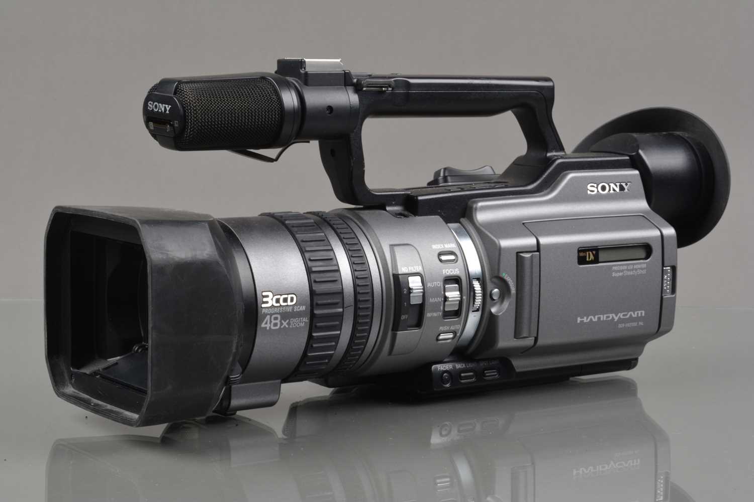 Lot 265 - A Sony DCR-VX2100E Mini DV Digital Video Camera