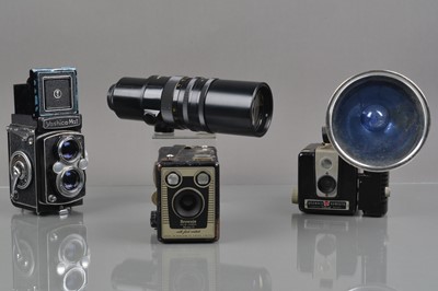 Lot 273 - A Yashica Mat TLR and Other Cameras