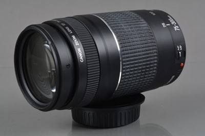 Lot 281 - A Canon  EF 75-300mm f/4-5.6 III lens