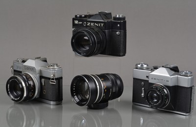 Lot 285 - Three SLR Cameras