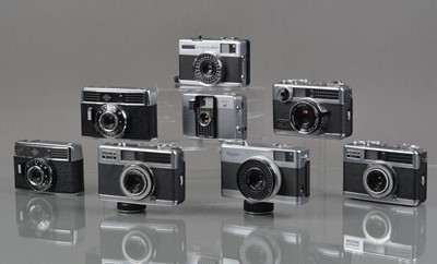 Lot 295 - A Group of Half Frame Cameras