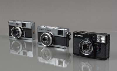 Lot 299 - Three Olympus Cameras