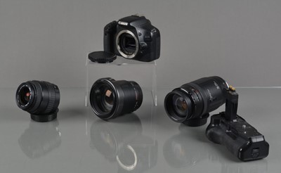 Lot 308 - A Canon EOS 550D DSLR Camera