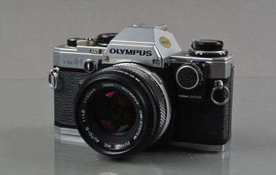 Lot 324 - An Olympus OM-10 SLR Camera