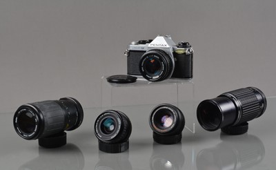 Lot 333 - A Pentax ME Super SLR Camera