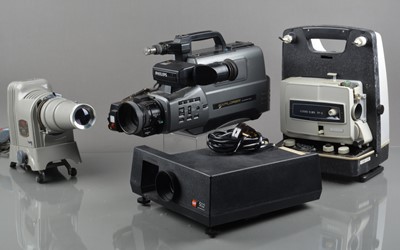 Lot 361 - A Group of Projectors and Cameras