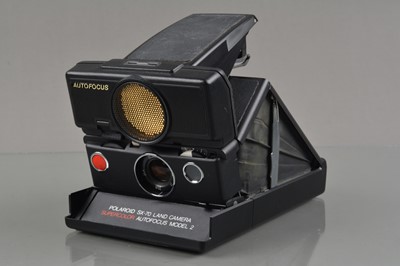 Lot 366 - A Polaroid SX-70 Supercolor Autofocus Model 2 Land Camera