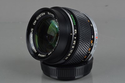 Lot 405 - An Olympus Zuiko Auto-T 100mm f/2.8 Lens