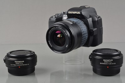 Lot 408 - An Olympus E-500 DSLR Camera