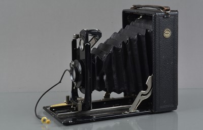 Lot 414 - An ICA 295 Folding Plate Camera