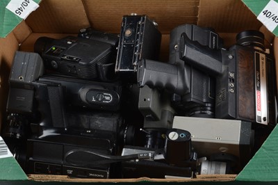 Lot 420 - A Tray of Cine Cameras