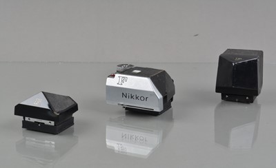 Lot 452 - Three Nikon F Finders