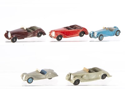 Lot 5 - 38 Series Dinky Toy Touring Cars