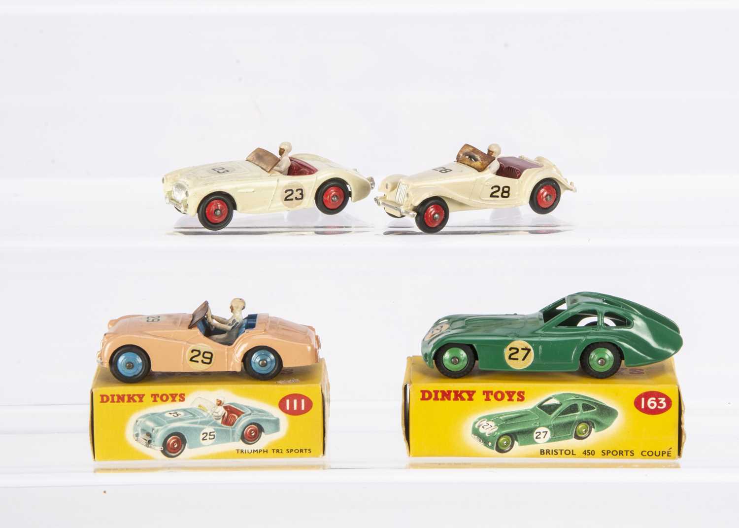 Lot 14 - Dinky Toys 163 Bristol 450 Coupe