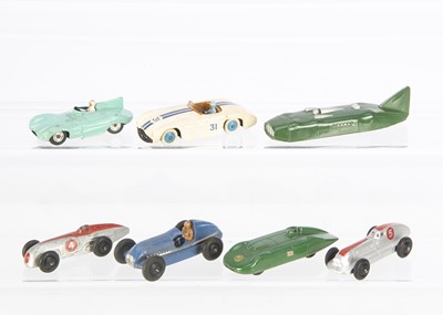 Lot 16 - Dinky Toys Land Speed Record & Racing Cars