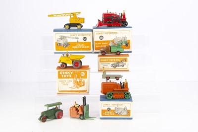 Lot 26 - Dinky Toys Construction Vehicles