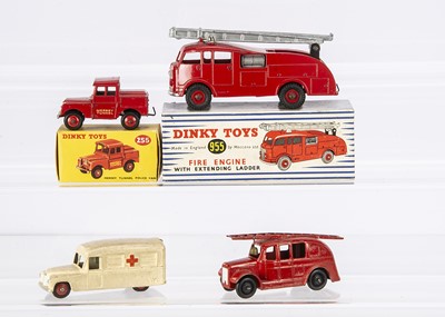 Lot 31 - Dinky Toys Emergency Service Vehicles