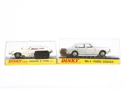 Lot 100 - Dinky Toy Cars In Hard Plastic Cases