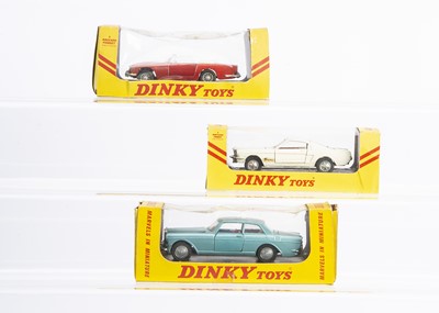 Lot 103 - Dinky Toy Cars In Export Boxes