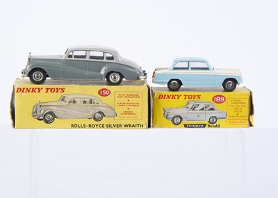 Lot 108 - Dinky Toys 189 Triumph Herald