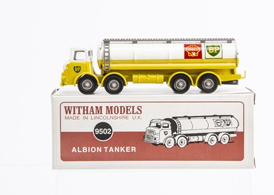 Lot 123 - A Scarce Boxed Witham Models Of Lincolnshire #9502 Albion Tanker