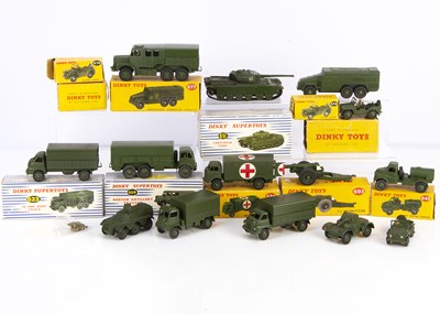 Lot 132 - Military Dinky Toys