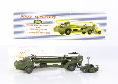 Lot 135 - A Dinky Supertoys 666 Missile Erector Vehicle