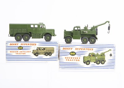 Lot 136 - Military Dinky Supertoys