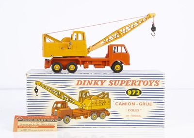 Lot 149 - A French Dinky Toys 972 Coles Mobile Crane
