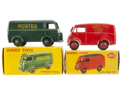 Lot 150 - A French Dinky Toys 25BV Peugeot Post Van