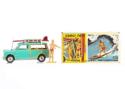 Lot 203 - A Corgi Toys 485 BMC Mini Countryman With Surfer