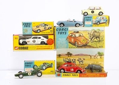 Lot 205 - Corgi Toys Competition & Racing Cars