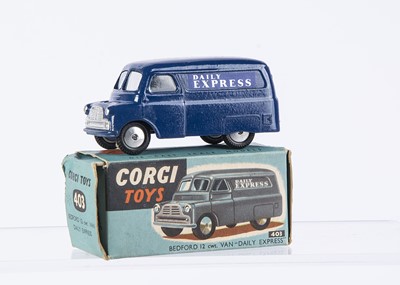 Lot 218 - A Corgi Toys 403 Bedford 12 cwt 'Daily Express' Van