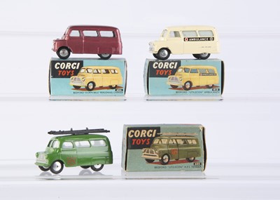 Lot 219 - Corgi Toys Bedford Vans