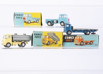 Lot 228 - Corgi Toys Small Commercial Vehicles